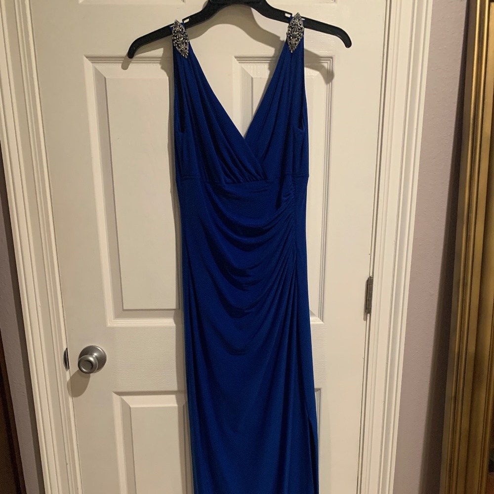 Ralph Lauren Mardi Gras gown.